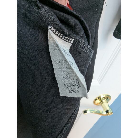 Lulus Dress Size S Mini Bodycon Black LBD Tight Sexy Going Out Club V Neck - Picture 5 of 9